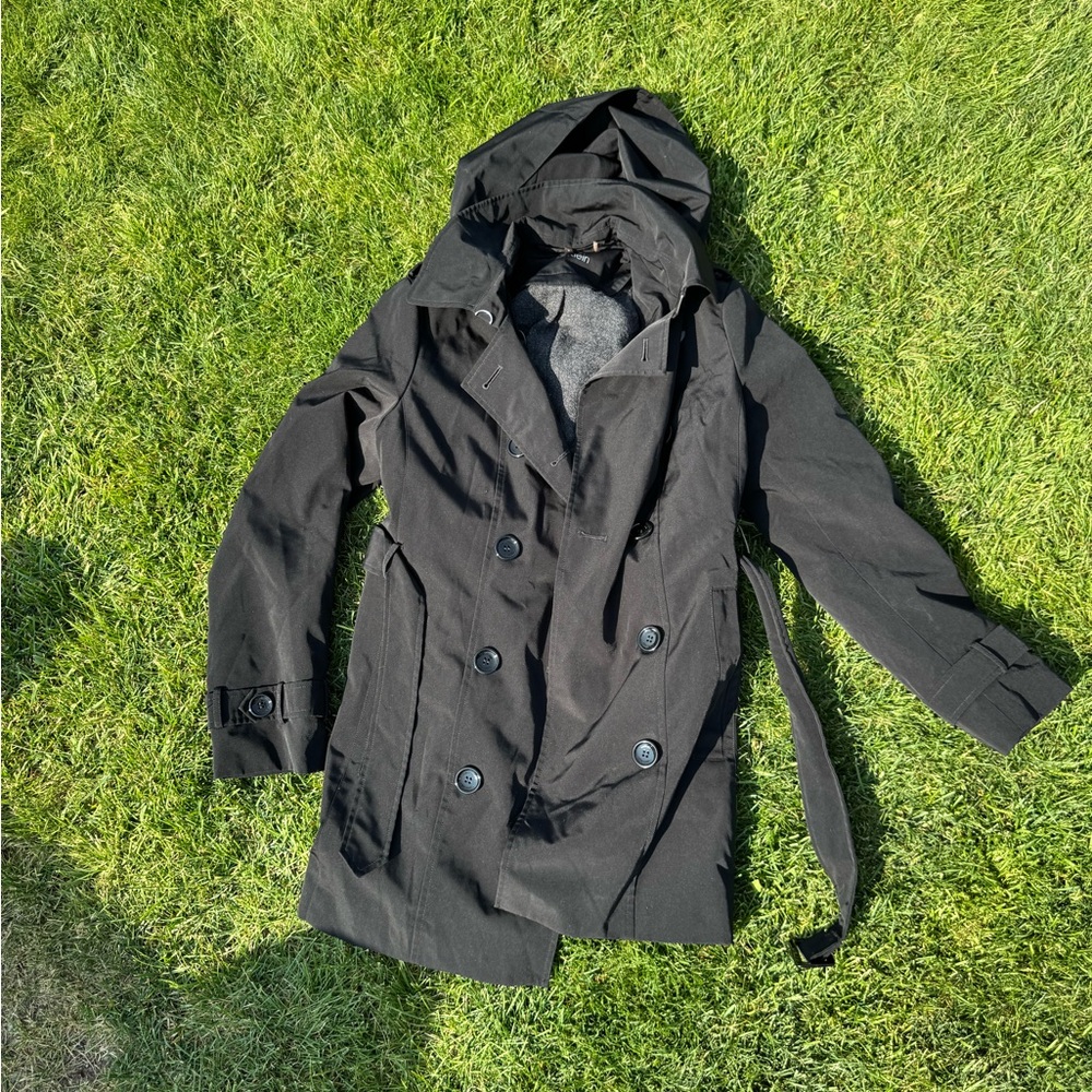 Calvin Klein Black and Gray Jacket